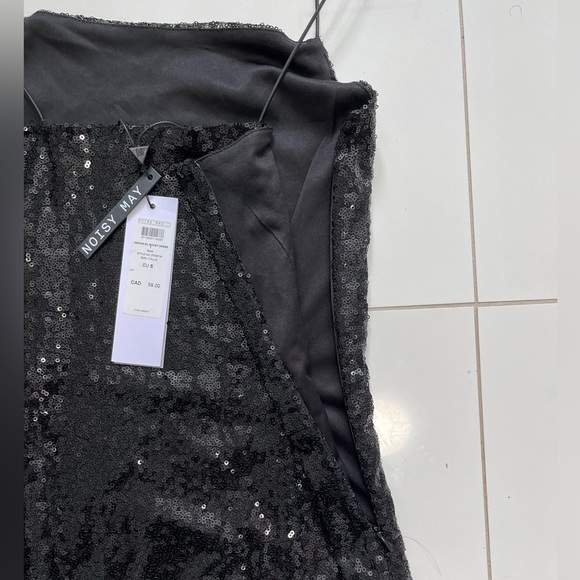 Noisy May black sequin dress - Size Small - Picture 4 of 6